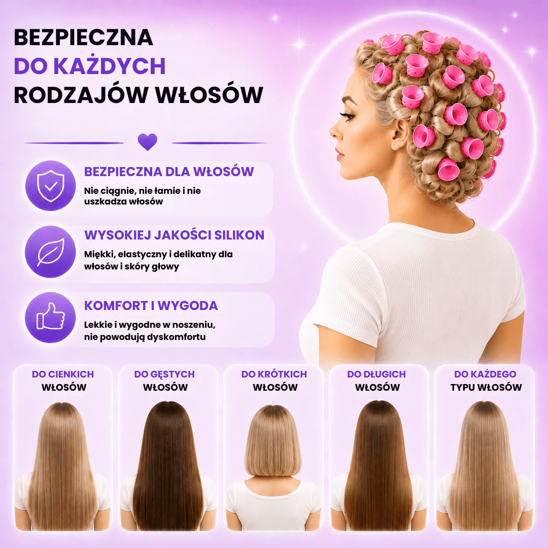Komfort noszenia bez obciążania włosów