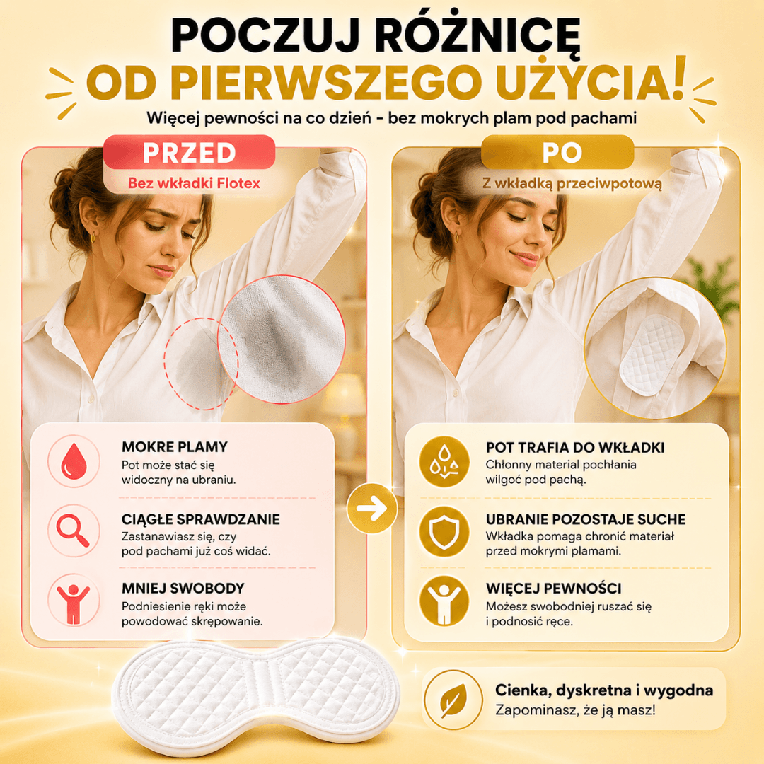 Mniej potu, więcej swobody