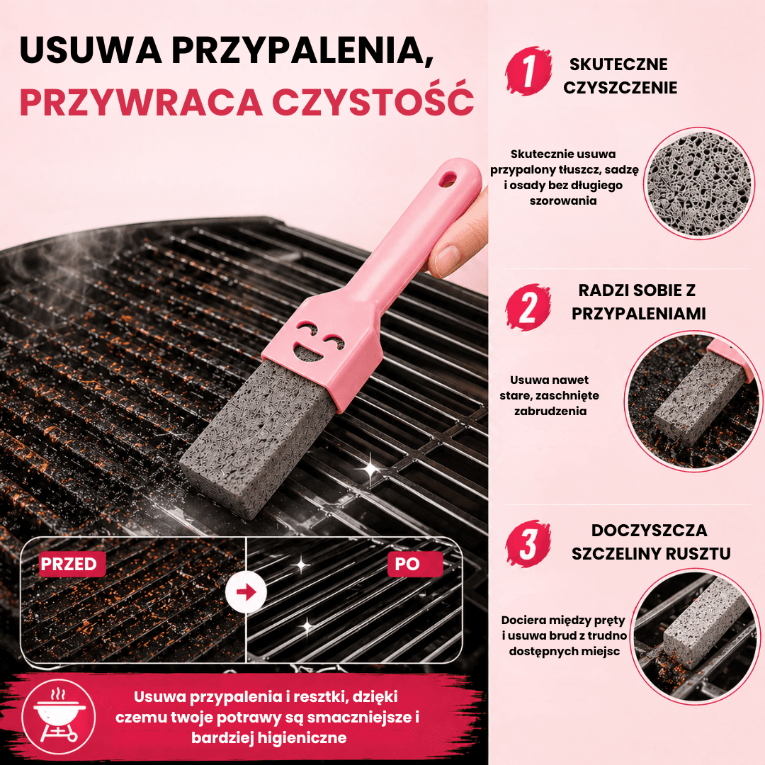 Masz dość przypalonego rusztu?