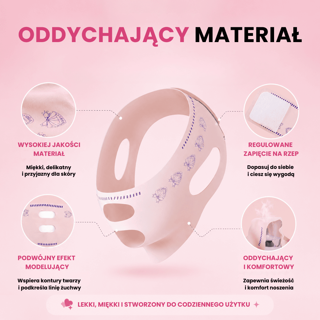 Delikatny materiał, który otula skórę