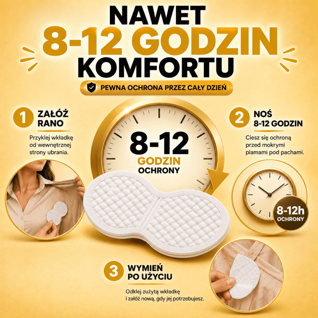 Zyskaj komfort nawet na 8-12 godzin