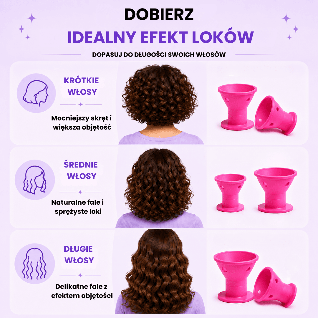 Lookfli - bezgrzewne silikonowe wałki (20szt.)