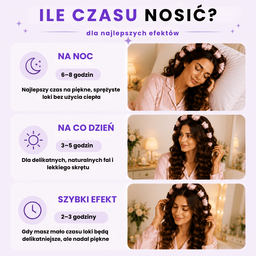 Lookfli - bezgrzewne silikonowe wałki (20szt.)