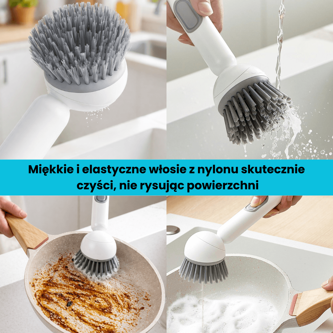 Miękkie i eleastyczne nylonowe włosie